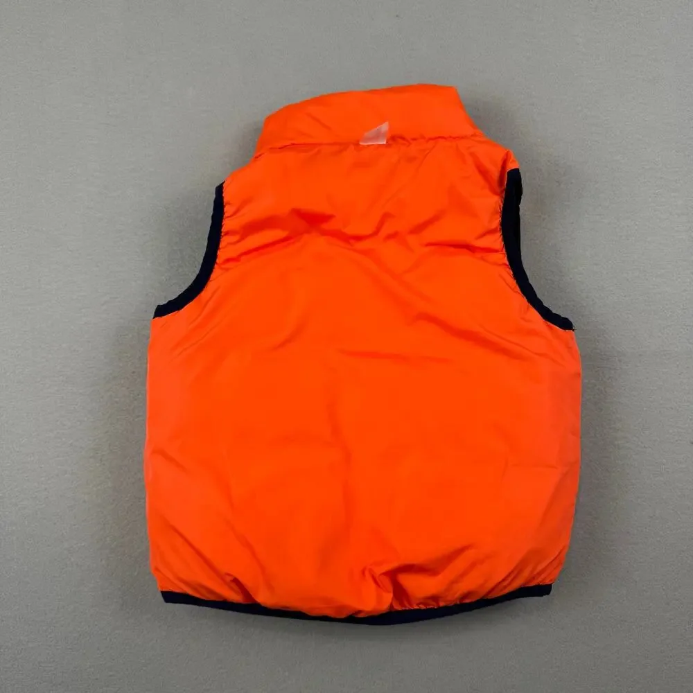 Baby Gap Reversible Dinosaur Puffer Vest 18-24M